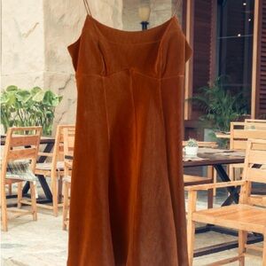 Elegant Brown Dress